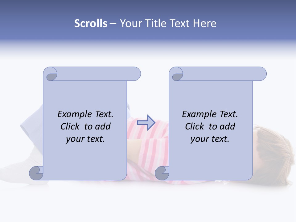 Parent Child Portrait PowerPoint Template