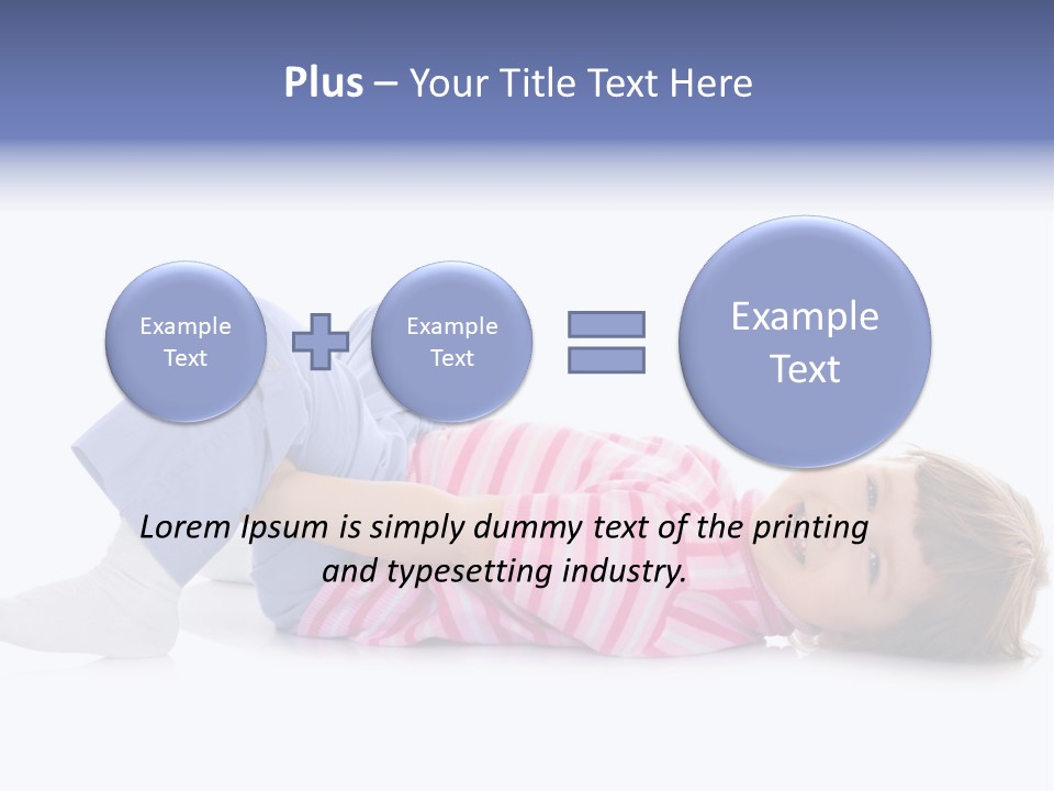 Parent Child Portrait PowerPoint Template
