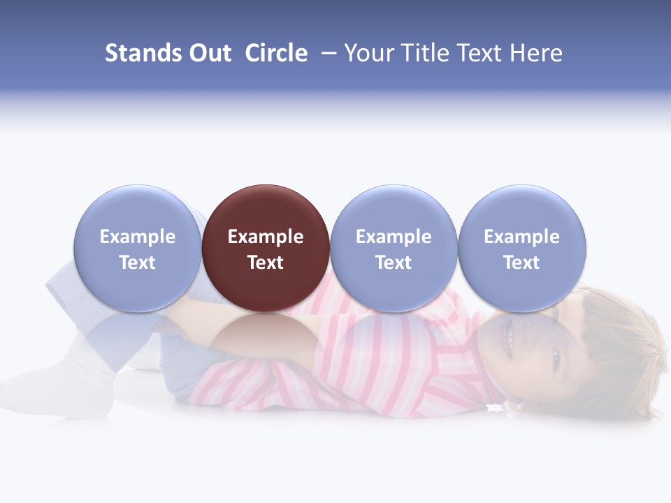 Parent Child Portrait PowerPoint Template