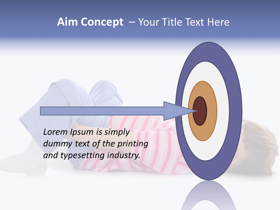 Parent Child Portrait PowerPoint Template