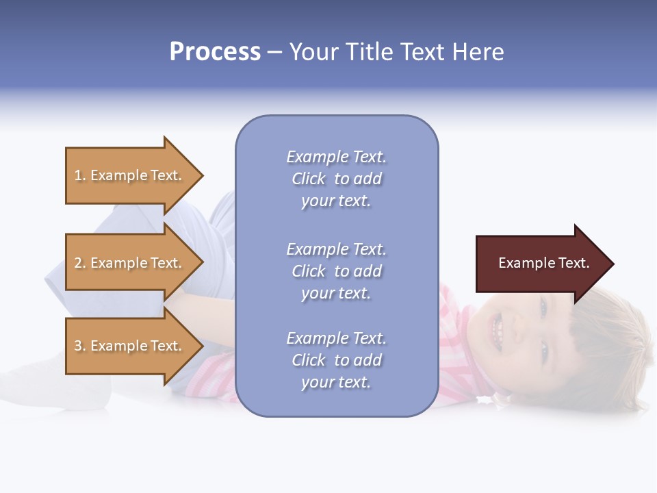 Parent Child Portrait PowerPoint Template