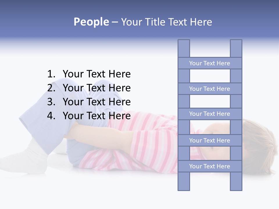 Parent Child Portrait PowerPoint Template