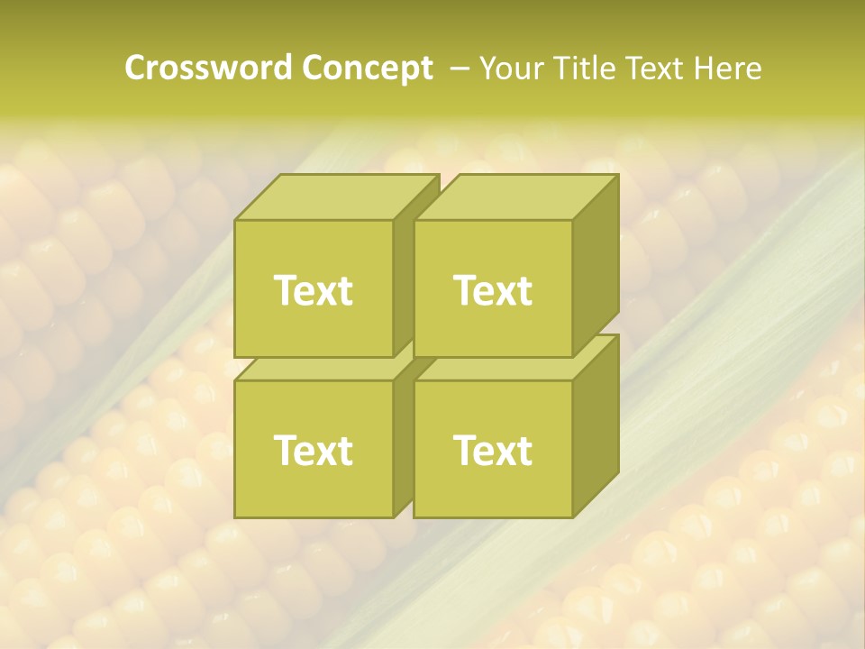 Stem Eat Kernel PowerPoint Template