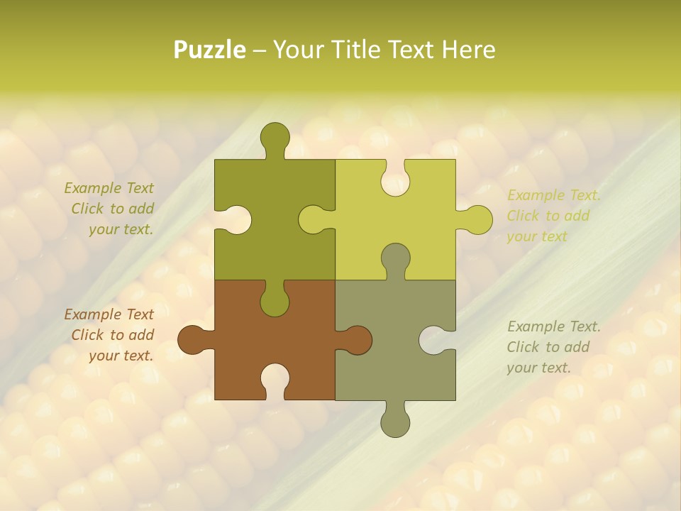 Stem Eat Kernel PowerPoint Template