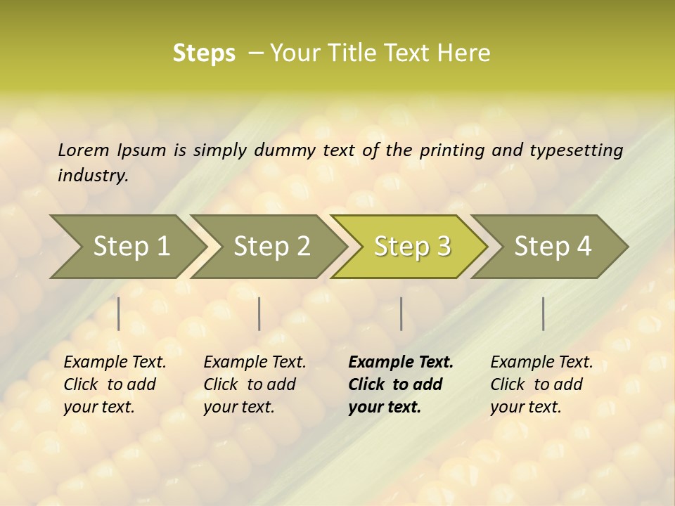 Stem Eat Kernel PowerPoint Template