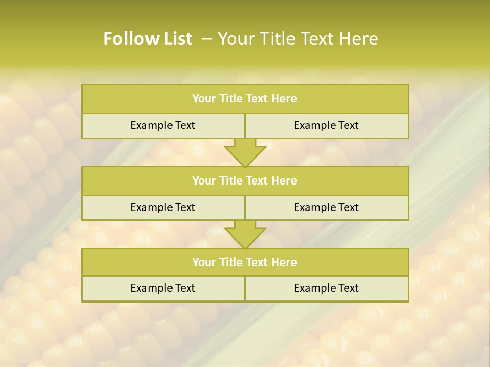 Stem Eat Kernel PowerPoint Template