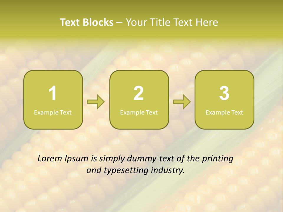 Stem Eat Kernel PowerPoint Template