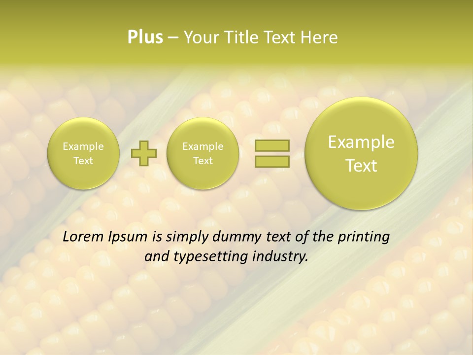 Stem Eat Kernel PowerPoint Template