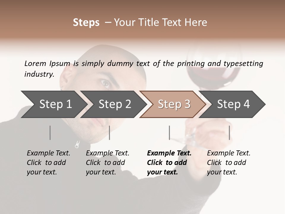 Party Male Lifestyle PowerPoint Template
