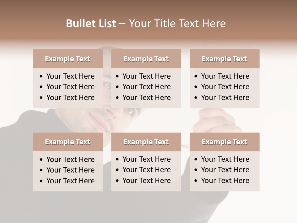 Party Male Lifestyle PowerPoint Template