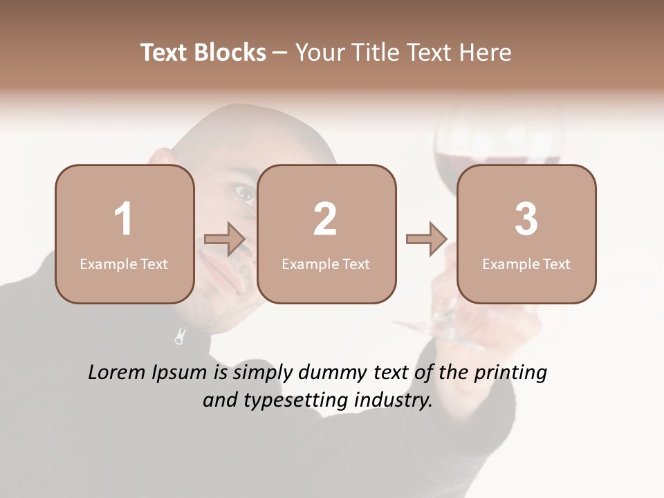 Party Male Lifestyle PowerPoint Template