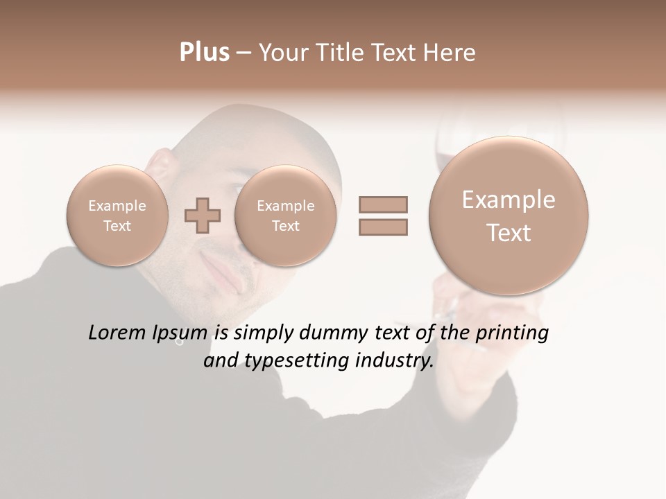 Party Male Lifestyle PowerPoint Template