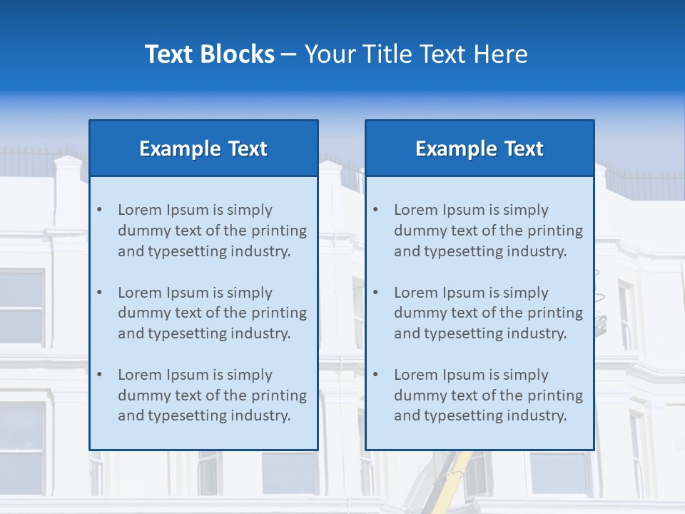 Man Tiles Arm PowerPoint Template