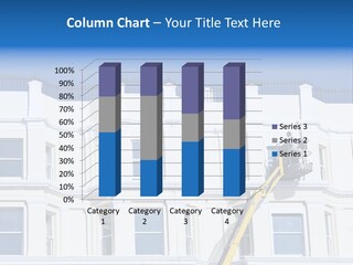 Man Tiles Arm PowerPoint Template