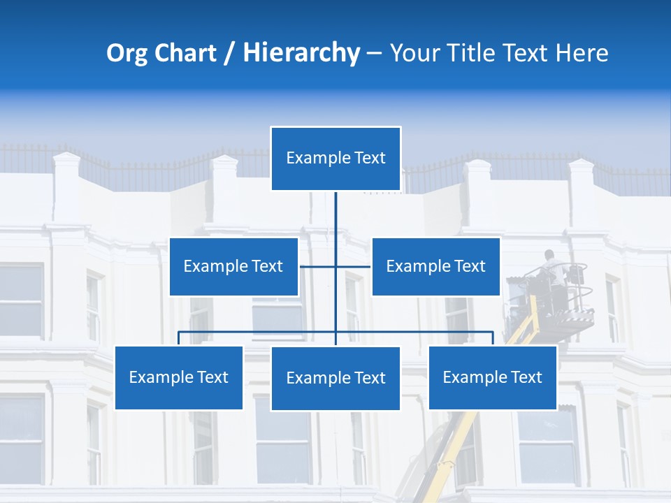 Man Tiles Arm PowerPoint Template
