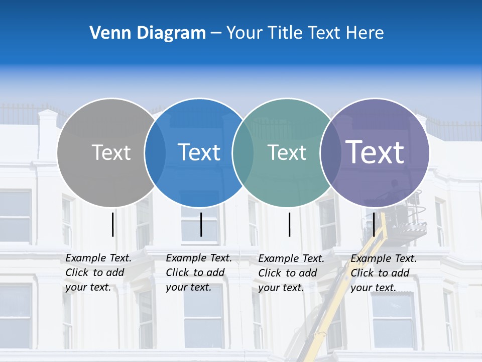 Man Tiles Arm PowerPoint Template