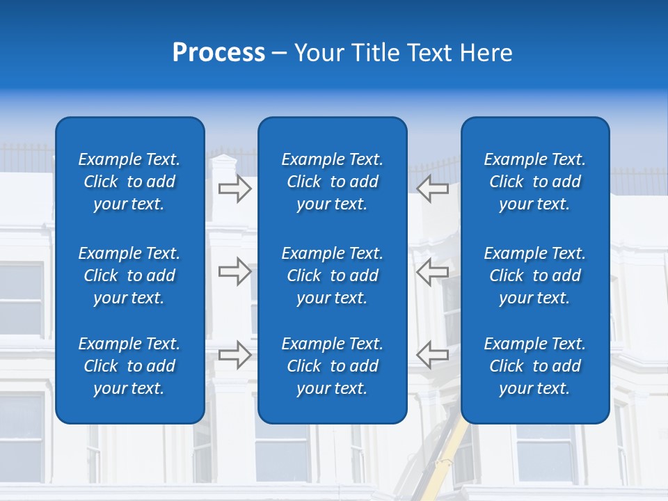 Man Tiles Arm PowerPoint Template