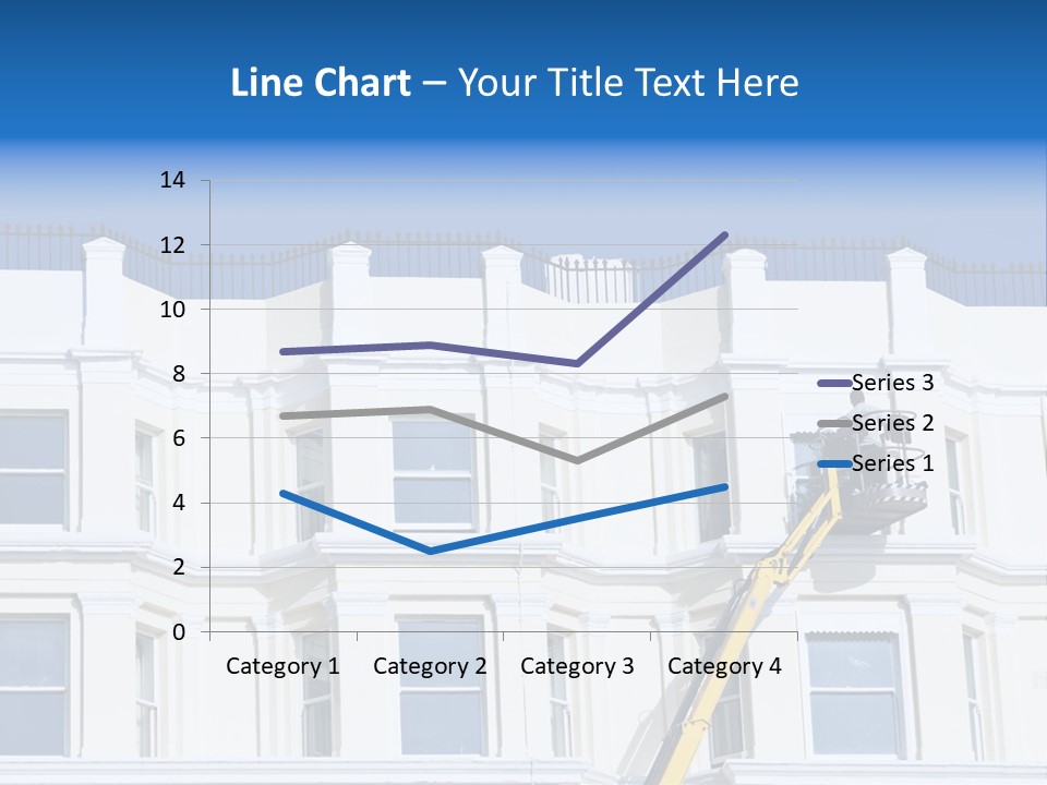 Man Tiles Arm PowerPoint Template