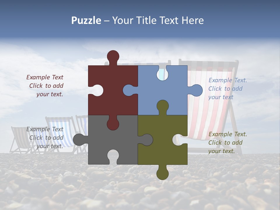 Wood Brighton Ocean PowerPoint Template