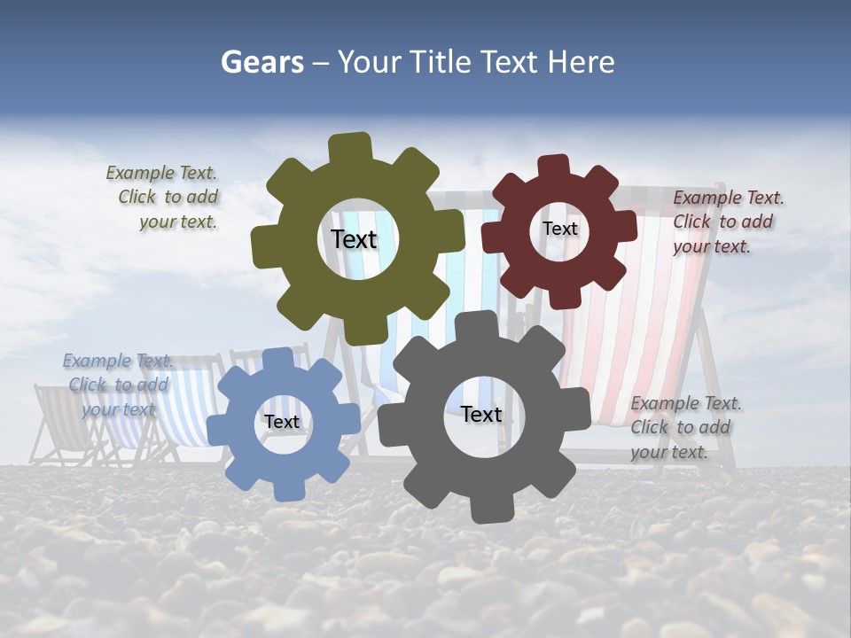 Wood Brighton Ocean PowerPoint Template