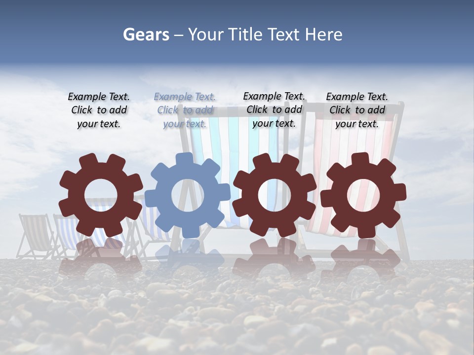 Wood Brighton Ocean PowerPoint Template