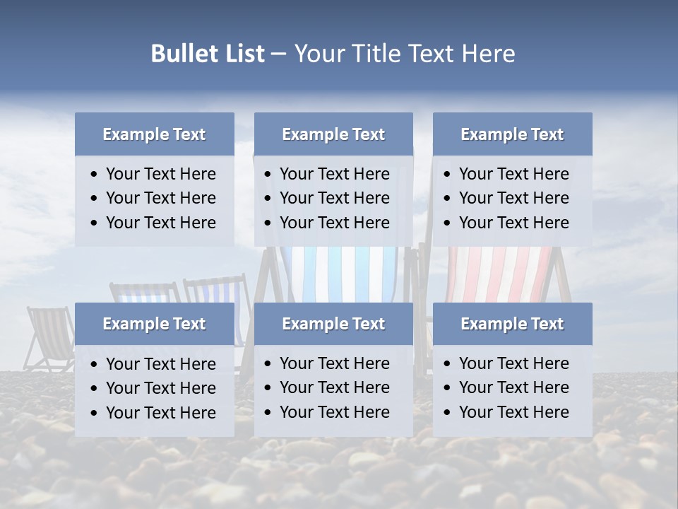 Wood Brighton Ocean PowerPoint Template