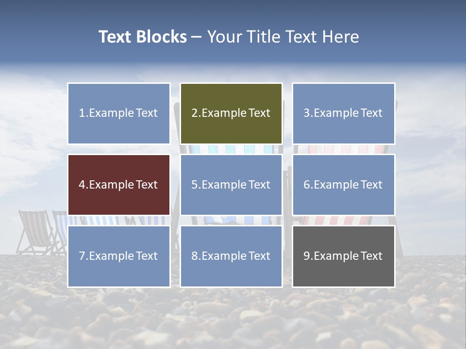 Wood Brighton Ocean PowerPoint Template