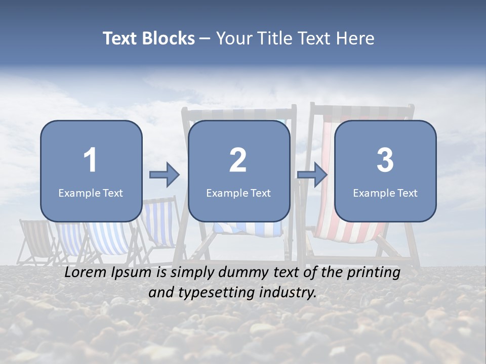 Wood Brighton Ocean PowerPoint Template