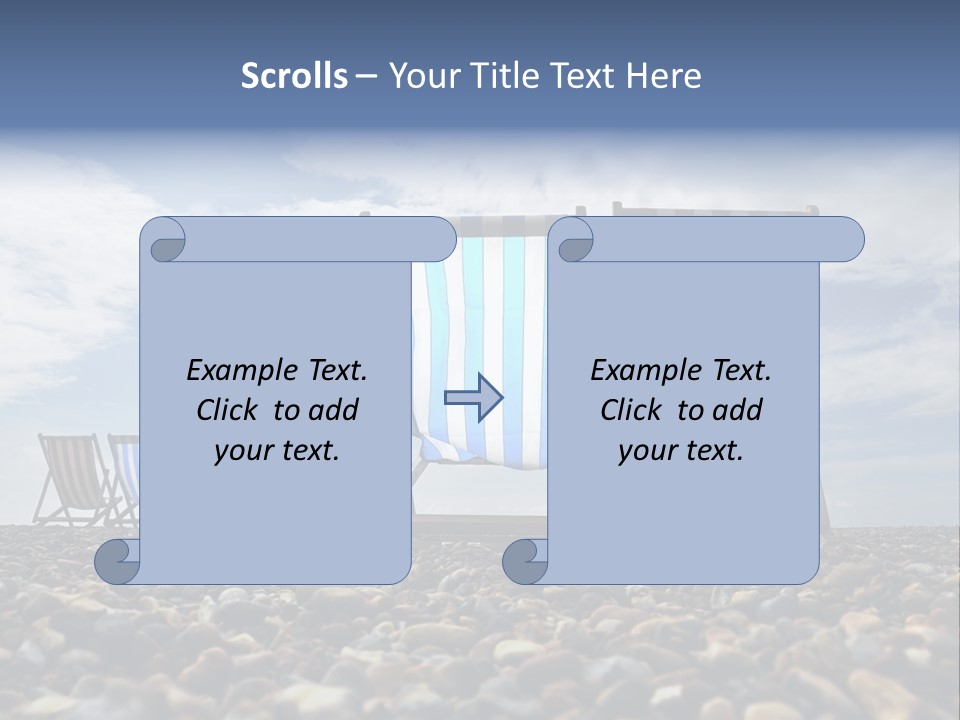 Wood Brighton Ocean PowerPoint Template