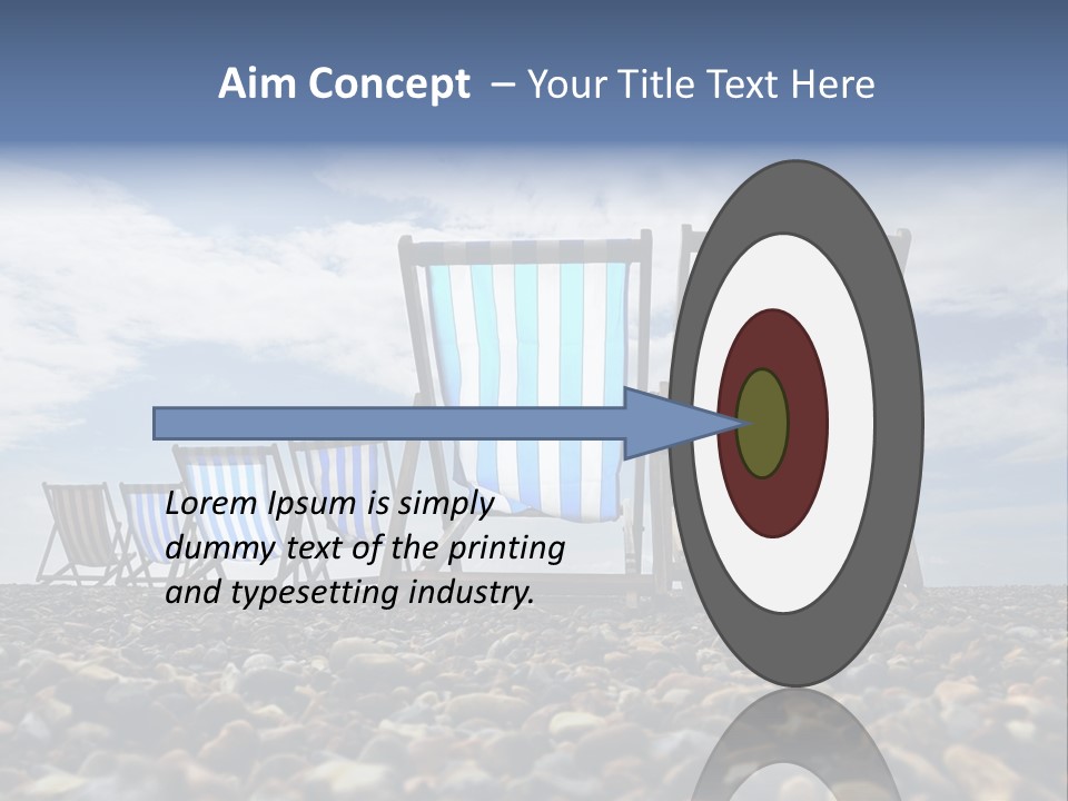 Wood Brighton Ocean PowerPoint Template