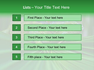 Iguana Green Wildlife PowerPoint Template
