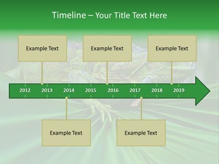 Iguana Green Wildlife PowerPoint Template