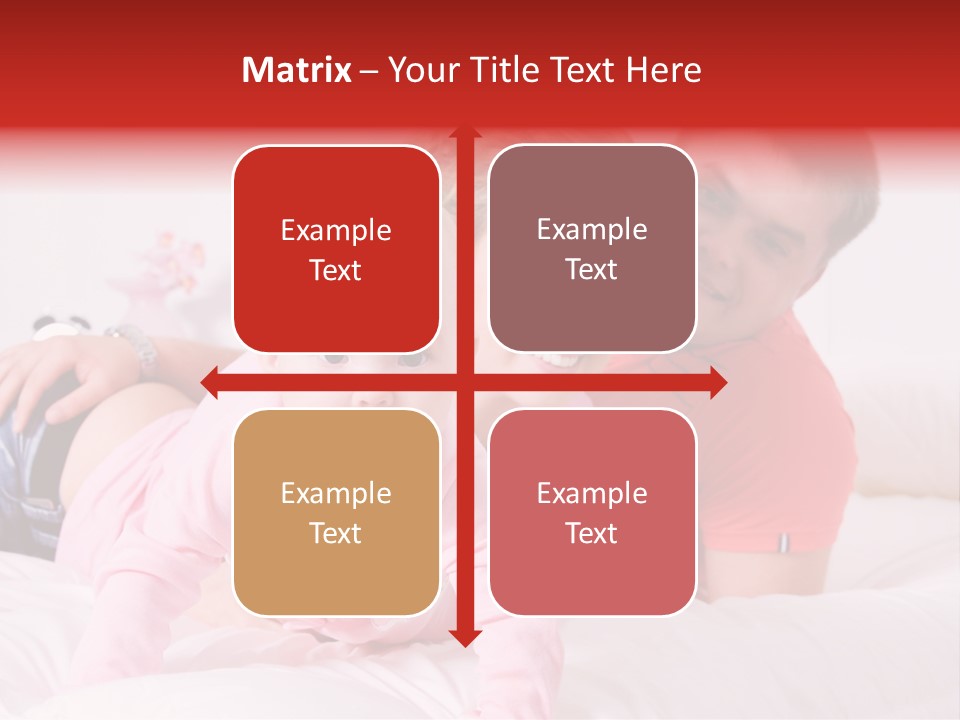 Parent Child Portrait PowerPoint Template