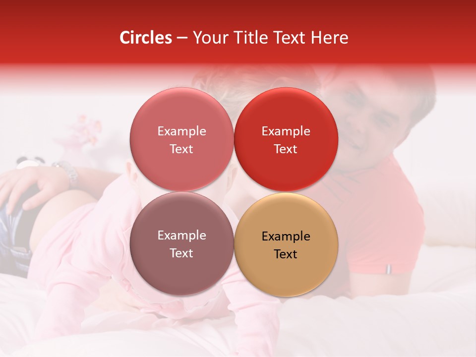 Parent Child Portrait PowerPoint Template