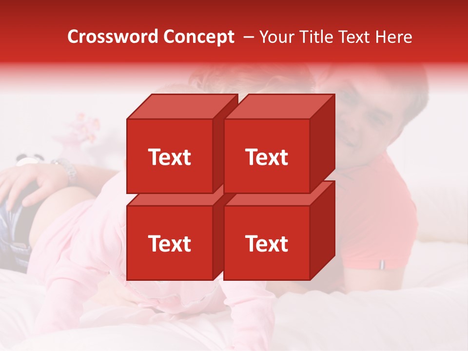 Parent Child Portrait PowerPoint Template