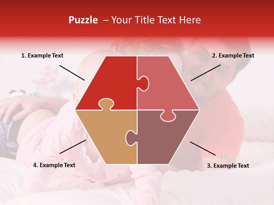 Parent Child Portrait PowerPoint Template