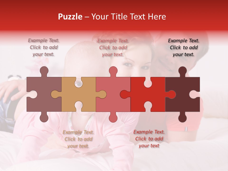 Parent Child Portrait PowerPoint Template