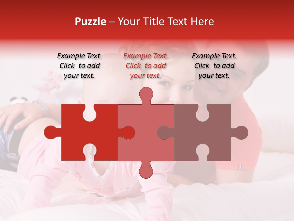 Parent Child Portrait PowerPoint Template