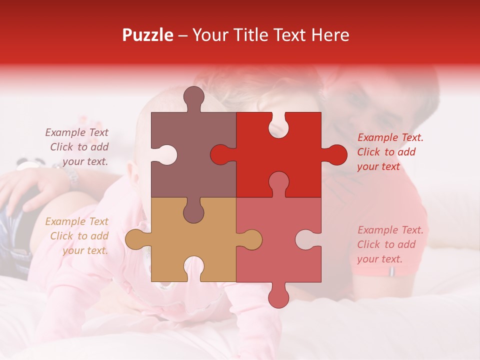 Parent Child Portrait PowerPoint Template