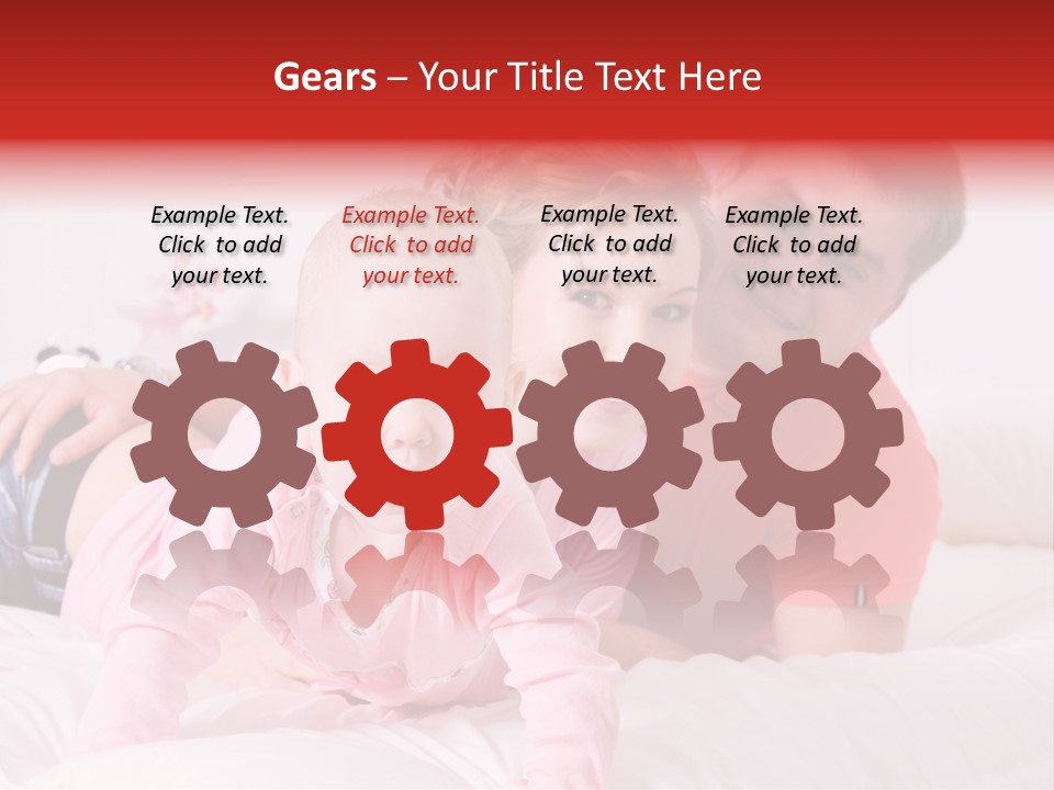 Parent Child Portrait PowerPoint Template