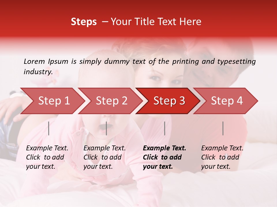 Parent Child Portrait PowerPoint Template