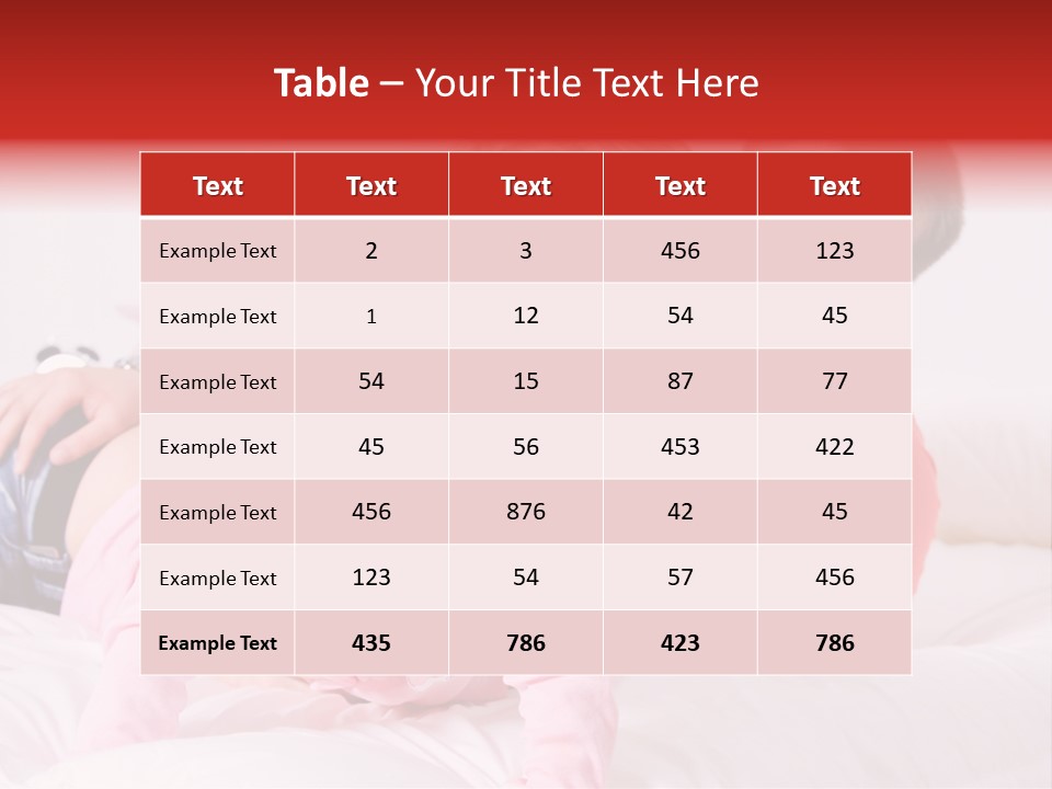 Parent Child Portrait PowerPoint Template