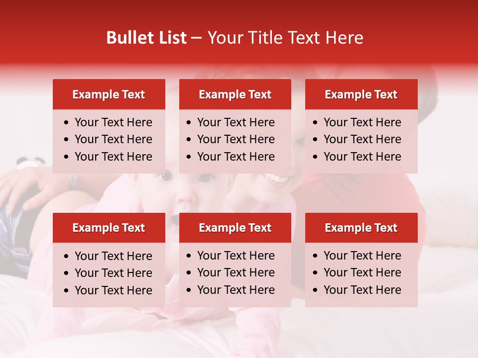 Parent Child Portrait PowerPoint Template