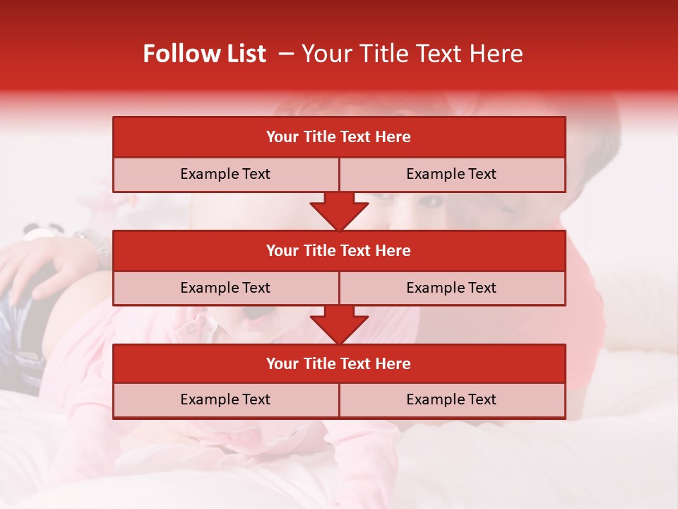 Parent Child Portrait PowerPoint Template
