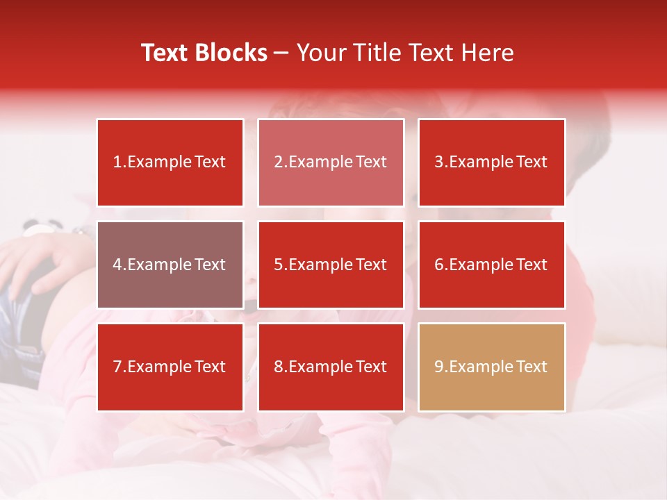 Parent Child Portrait PowerPoint Template