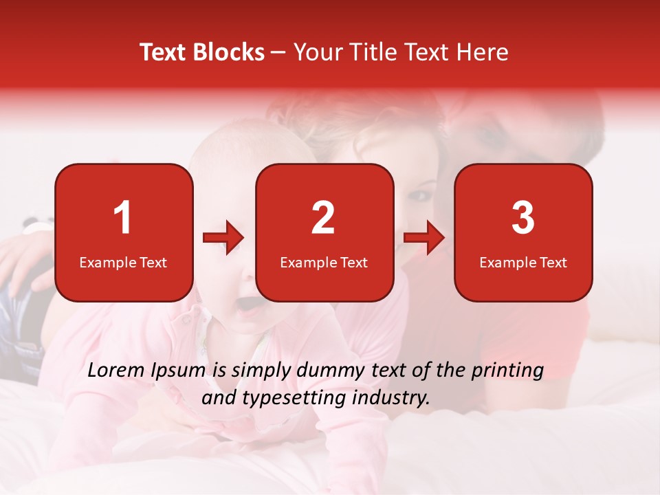 Parent Child Portrait PowerPoint Template