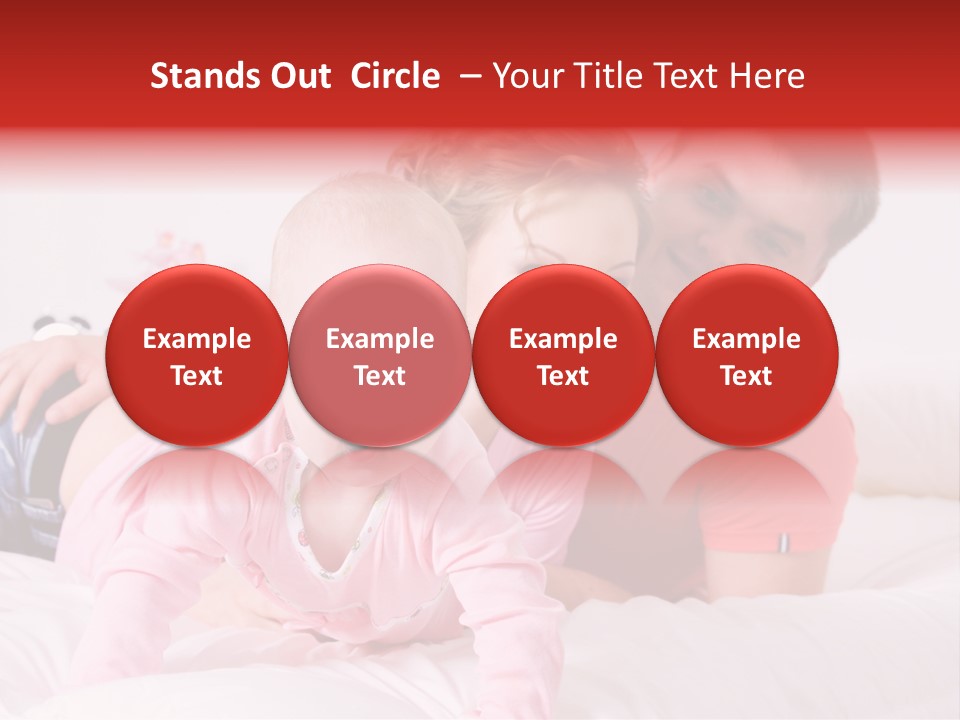 Parent Child Portrait PowerPoint Template