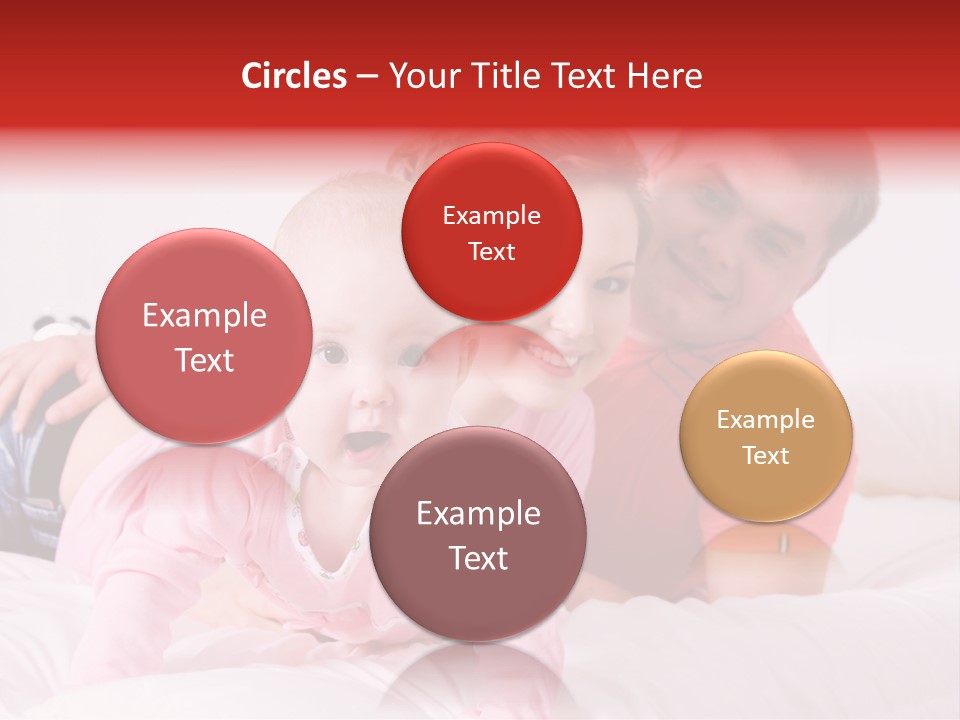 Parent Child Portrait PowerPoint Template