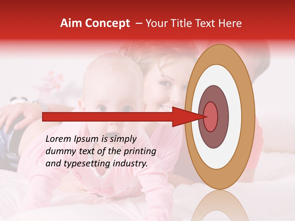 Parent Child Portrait PowerPoint Template