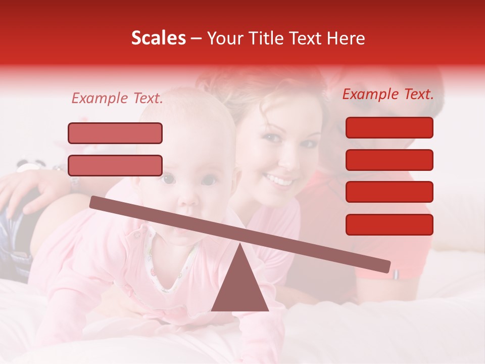 Parent Child Portrait PowerPoint Template